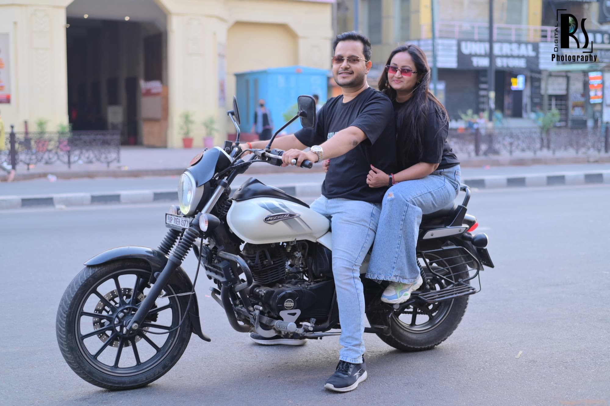 Payal & Mukul — bike ride